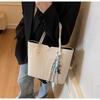 Large-capacity Bag Women's Spring and Summer Versatile New Simple Casual Shoulder Handbag Commuter Tote Bag