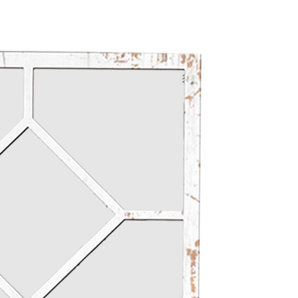 Imitation Window Wall Mirror Ideal Gift Minimalist Home Decor Wall Decor for Kitchen Bedroom Farmhouse Bathroom Living Room