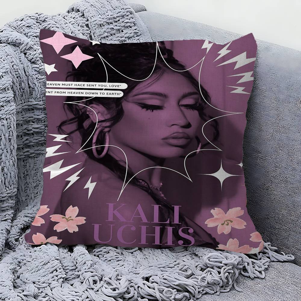 Sängerin K-Kali Uchis Kissenbezug Kissenhülle Dekor Kissenbezug Bedruckter Kissenbezug Für Sofa