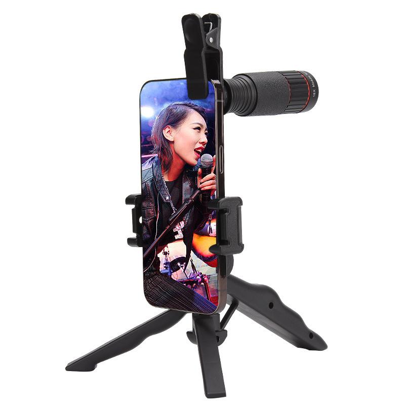 Telefokalny obiektyw telefonu komórkowego 32x Wysokiej rozdzielczości aparat telefonu komórkowego Teleskop Zdalne fotografowanie Zewnętrzny koncert 2023 Nowość