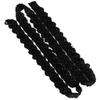 1pcs 1.5cm Width Pearl Ribbon Tape Square Tube Beads Double Eight Tube Beads Decorative Sewing Trim Lace Embellishment Tape