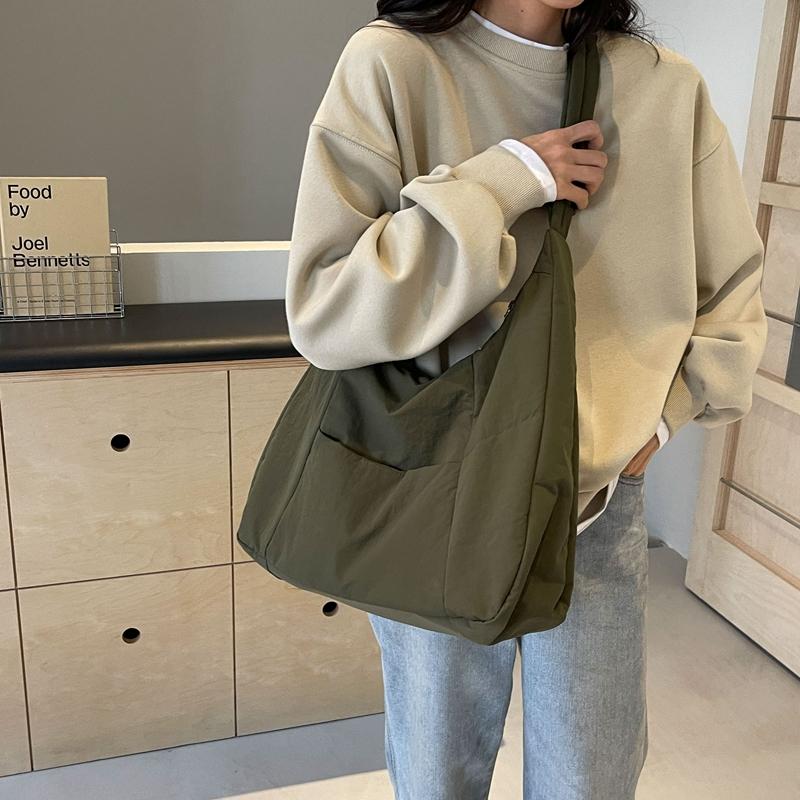 Tote Bag Female Shoulder Bag Student Class Crossbody Bag for Women