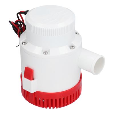Large Bilge Pump Anti Shock Anti Rust Anti Corrosion Submersible Pump for Drainage Provides PowerDC12V 3700GPH