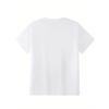 Europäische Größen Kinder Mädchen Mode kurzärmelige T-Shirts Mädchen Mode T-Shirts, frühe Herbst Oberteile, Alltagskleidung, bedrucktes Outdoor Freizeit Oberteil