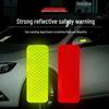 Waterproof Reflective Stickers for Cars, Motorcycles, Helmets, Bicycles—Scratch-Resistant Night Safety Patches