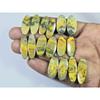 24-26 MM Natural Bumble Bee Jasper Pair Oval Cabochon Gemstone 8 Pair Lot C-761