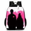 Naruto Peripheral Schoolbag Naruto Sasuke European and American Elementary and Middle School Students Backpack Cartoon Animation Computer Bag