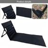 1PC Outdoor Camping Lightweight Comfortable Folding Chair Portable Beach Chair Garden Park Lawn Picnic Recliner Travel Supplies