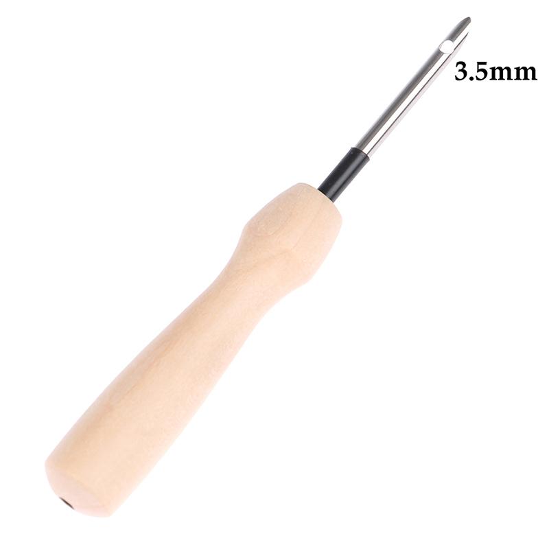 

Сделай сам Вязание Вышивка Ручка Ткачество Шитье Валяние Рукоделие Дырокол Игла Нитевдеватель 3.5mm серебряный