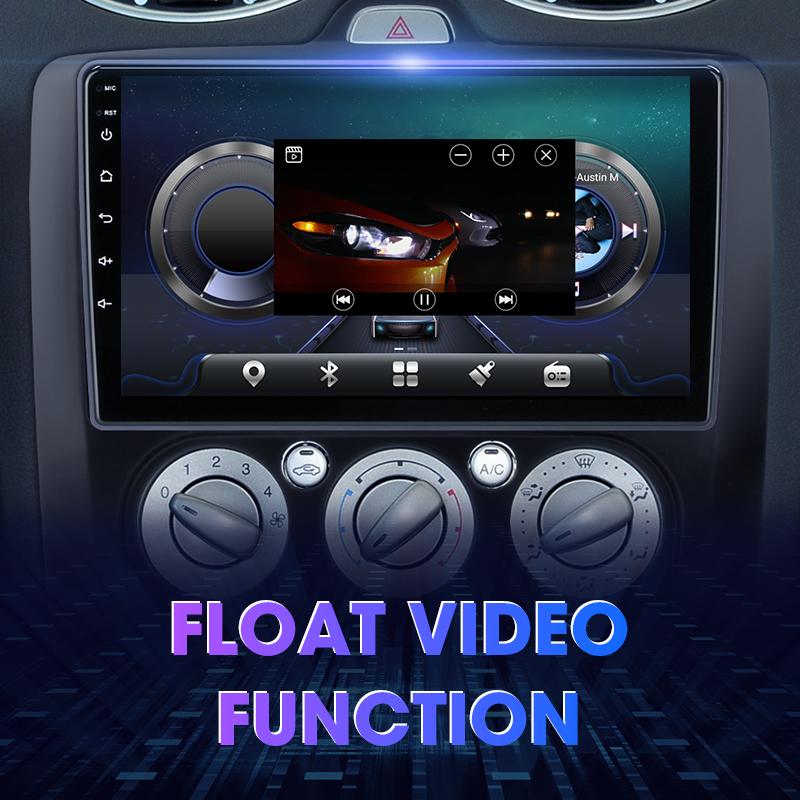 2 Din Android 12 Car Radio For Focus 2 3 Mk2 Mk3 2004 - 2011 Multimedia Video Player GPS 4G Carplay Auto Stereo DVD QLED RDS DSP