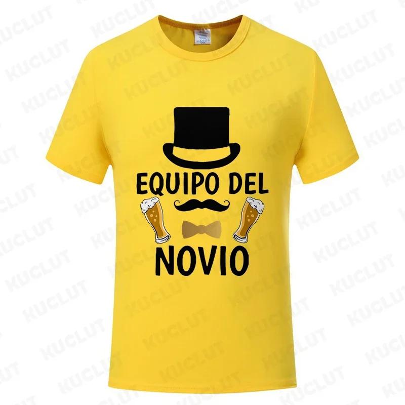 Spanish DDS Bachelor Party Best Unisex Tshirt Team EVG Groom GroomsUnisex Tshirt Boyfriend Single Farewell Tees Funny Beer Y2k Tops