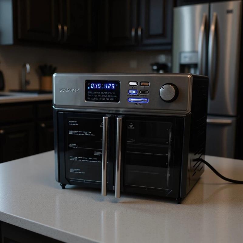 US Standard 110V Cyclone Air Fryer Oven with Taiwan Plug, Large Capacity Electric Oven
