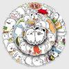 50 Cute Self-Deprecating Bear Stickers for Cartoons, Phones, Notebooks, and Planners