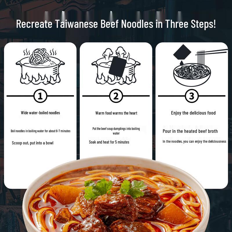 Lianggongfang Taiwan Style Braised Beef Noodles