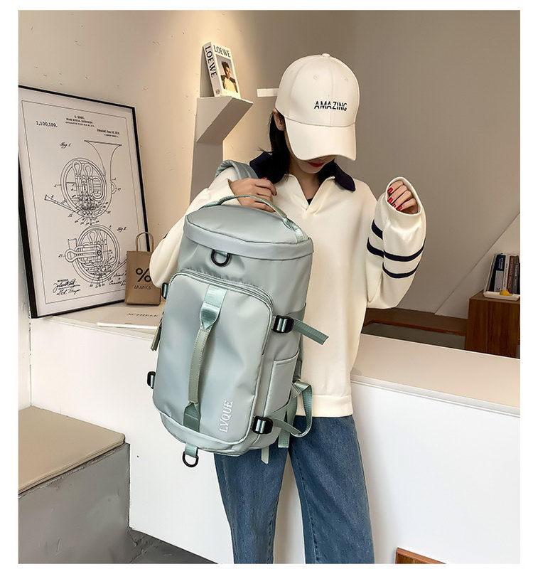 Multi-Functional Travel & Sports Bag with Wet/Dry Separation & Shoe Compartment