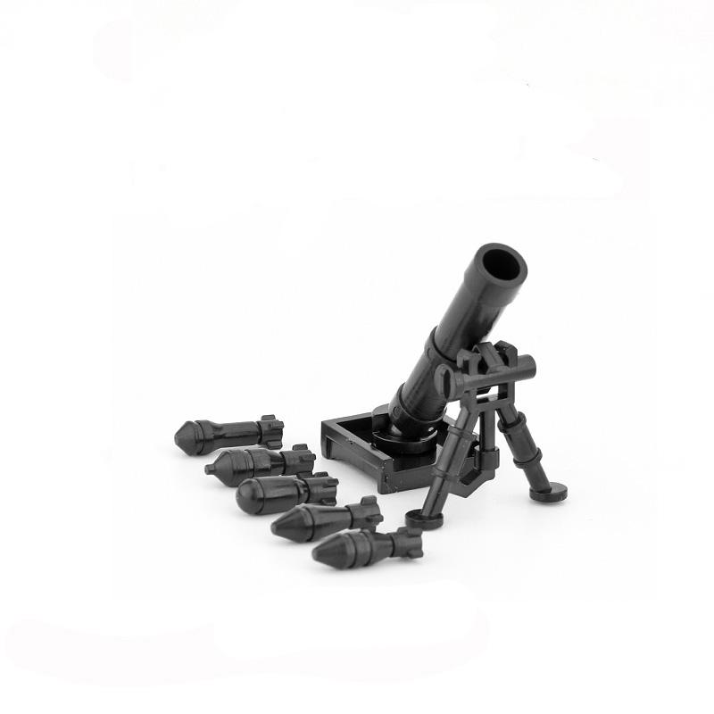 Military Building Block Set Compatible Solider Figures Army Weapons Guns Gift Presents Equipment Accessories NSV Gatling Mortar Toys Playsets