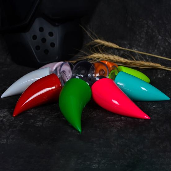 Helmhörner Wasserdichter doppelseitiger Klebstoff aus Gummi Niedliche Helm-Teufelshörner