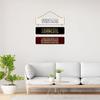 Arabic Calligraphy Wooden Wall Hanger for Home Decor | Office | Gifts | Bedroom | Living Room Decorative Item | Wall Hangings Ornaments