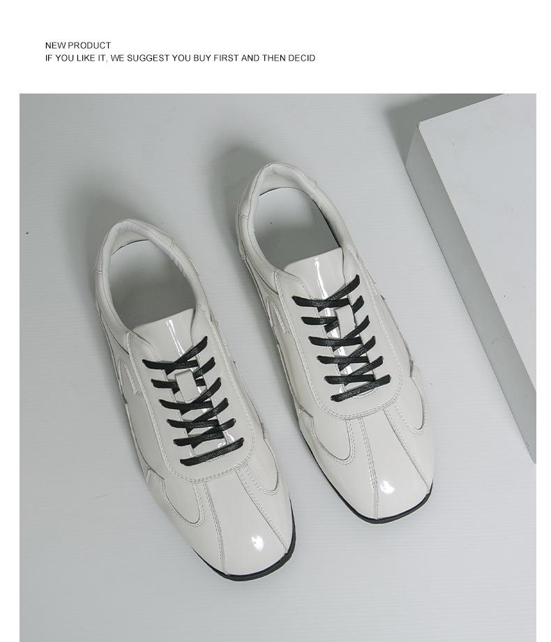 Herren Vintage Minimalistische Deutsche Trainingsschuhe - Klassische Lässige Boxschuhe, Große Größen Erhältlich