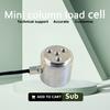 BENGBUZZYQ 0-200kg Button Load Cell Weight Sensor 2.0mV/V High Precision Compression Force Transducer for Industrial Use