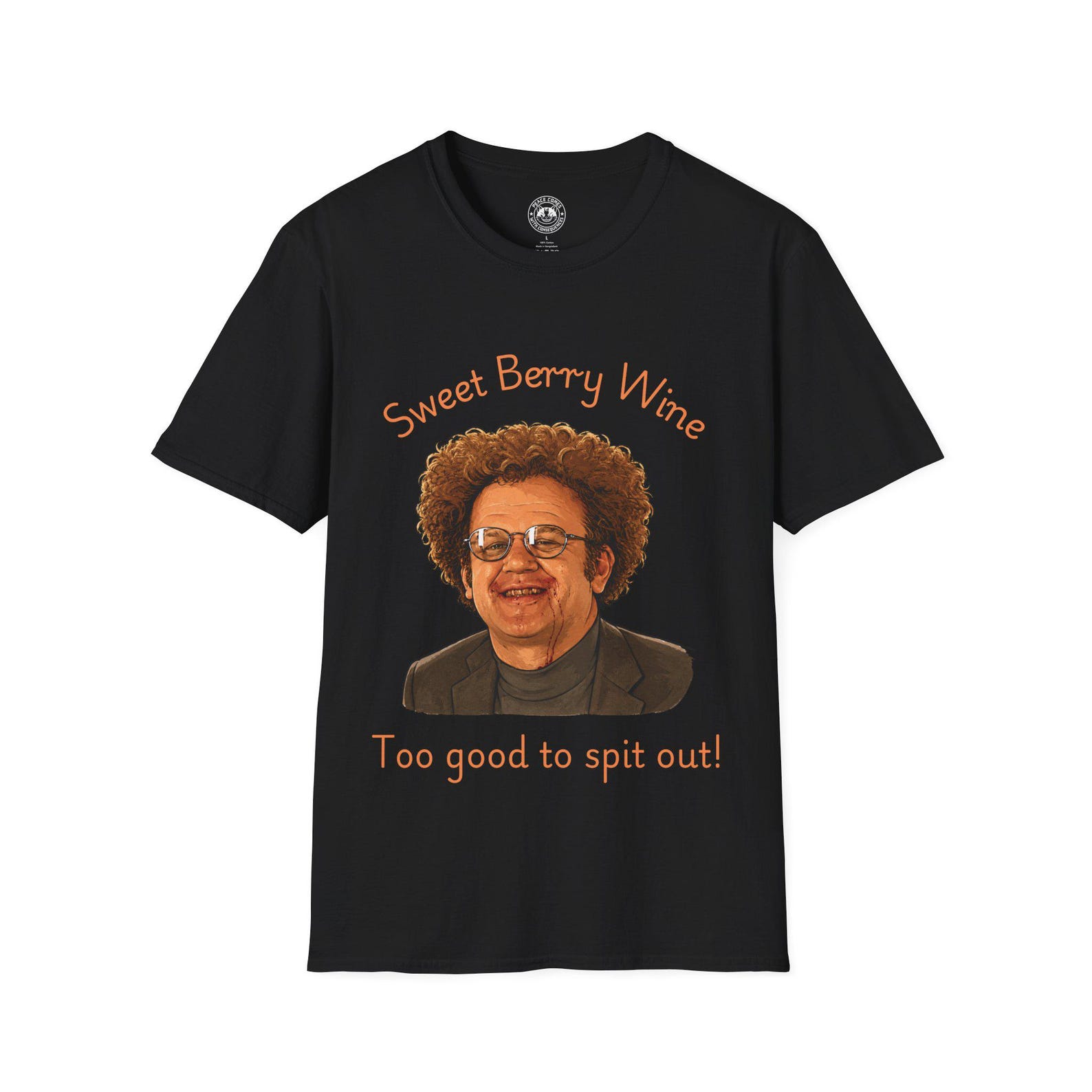 Sweet Berry Wine T-Shirt | Cult Comedy TV Inspired Retro Graphic Tee L