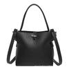 New niche lychee pattern handbag, new daily bucket versatile simple messenger bag