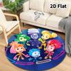 The Fixies Round Area Rug Carpet Rug For Living Room Bedroom Sofa Playroom Decor Nonslip Floor Mat