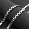 Grunge Zipper Chain Necklace for Men Women Stainless Steel Black Silver Color Hip Hop Pubk Necklaces Boyfriend Gift Jewelry