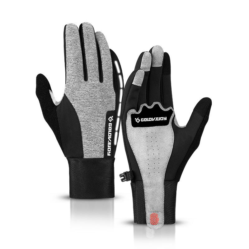 Warm Winter Men Windproof Waterproof Antislip Thermal Touch Screen Gloves