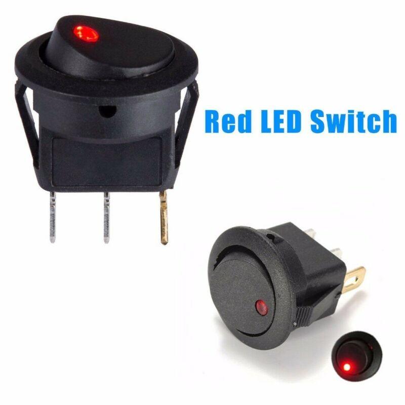 LED Switch 20A Accessories Boat Car Dash Dashboard