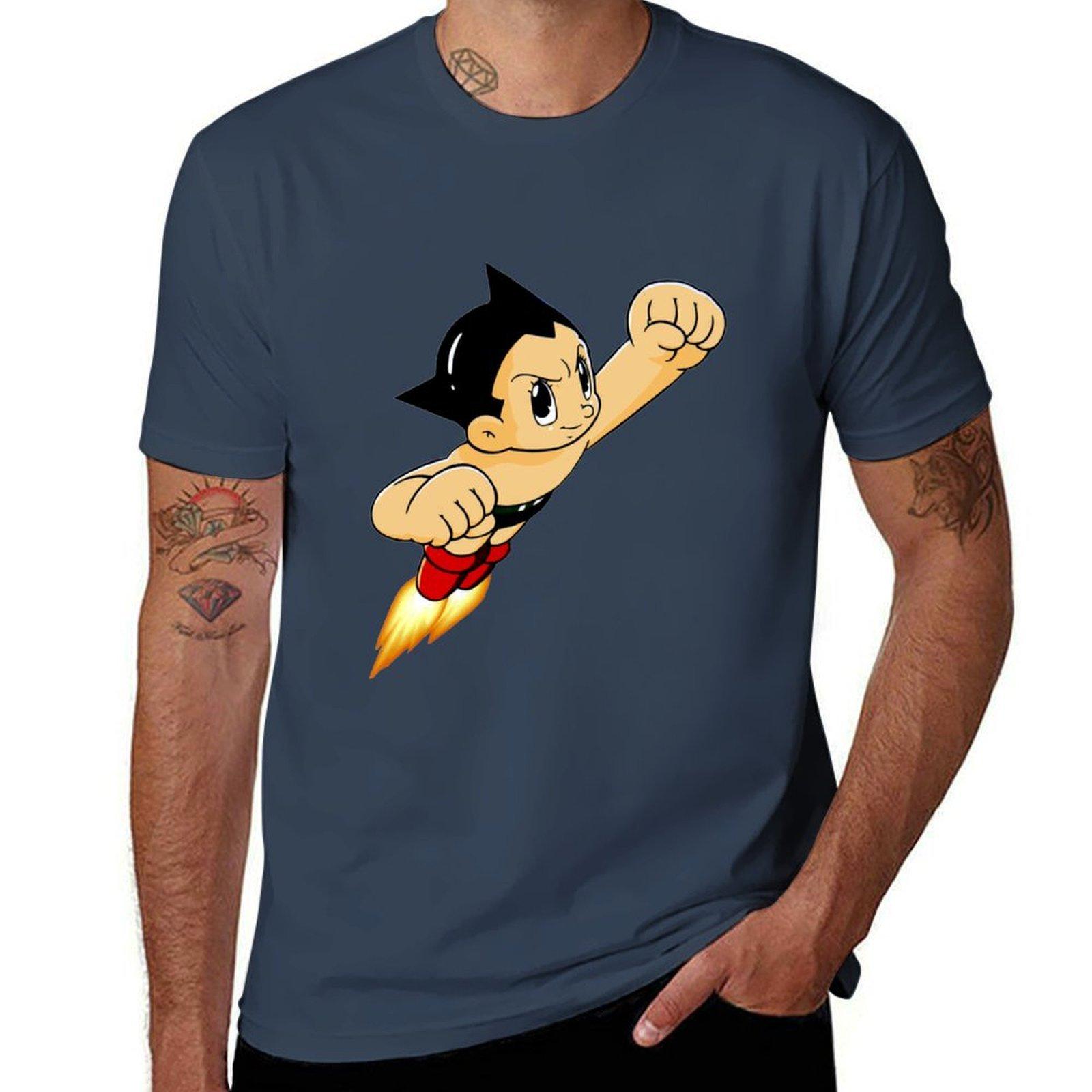 Astro Boy Mighty Atom Tshirt Simple Graphic Design Tshirt S