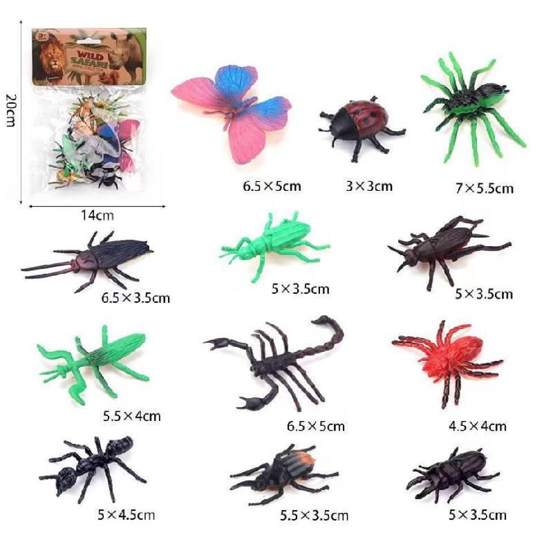 

Learn About Wildlife And History With These Realistic Solid Model Toys For Children Insect