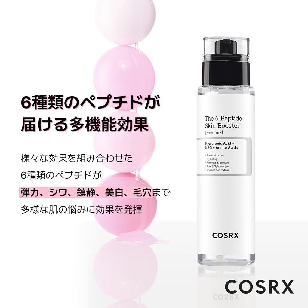 COSRX Peptid Booster Einführungs-Peptid 6 Haut-Booster Große Kapazität Einführungs-Peptid-Toner Hyaluron-Einführung Koreanische Kosmetik Serum,