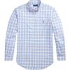 Polo Check Stretch Poplin Long Sleeve Shirt Men Shirts 710966424-011