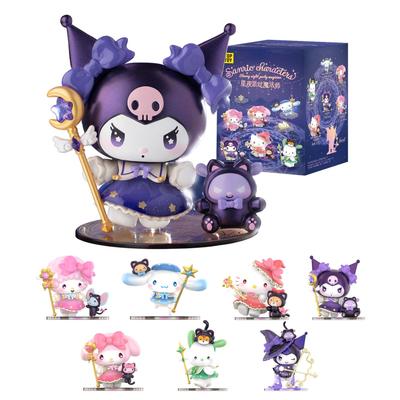 TOP TOY Sanrio Characters Starry Night Partyma Series Gachapon Blind Box Figure Soft Vinyl PVC Premium Toy Birthday Gift for Kuromi Character