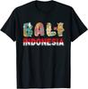 Bali Indonesia Nejlepší design Skvělé prémiové tričko Unisex