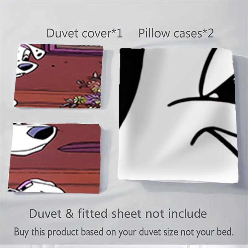 3Pcs Dalmatian Dogs Family Scene Bedding Sets For All Sizes New 3D Printed Bed Cover Comforter Duvet Cover Pillowcase Bedroom Decoration