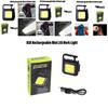 Compact Aluminum Alloy Flashlight Portable Keychain Light With Rechargeable Battery Super Bright Led Characters)