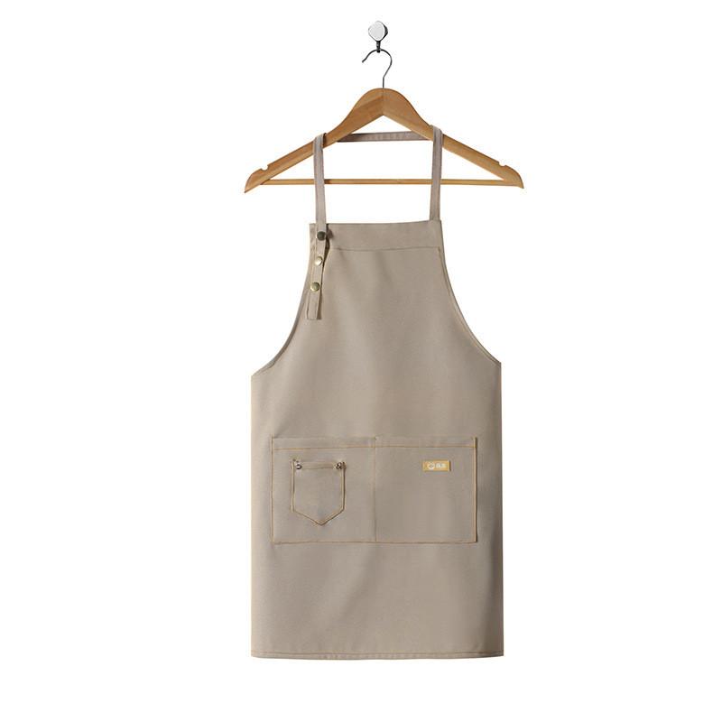 Waterproof Polyester Apron For Professional Kitchen Use And Antioil Protection For Adults