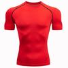 2025 Men's Quick-Dry Running T-Shirt: Breathable, Sweat-Wicking, Tight-Fit Gym Base Layer