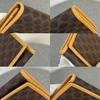 Used [Boxed] [Unused] Celine Long Wallet Macadam Pattern Brown