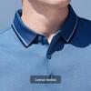 Antonio Herren Jacquard-Poloshirt aus Seidenmischung