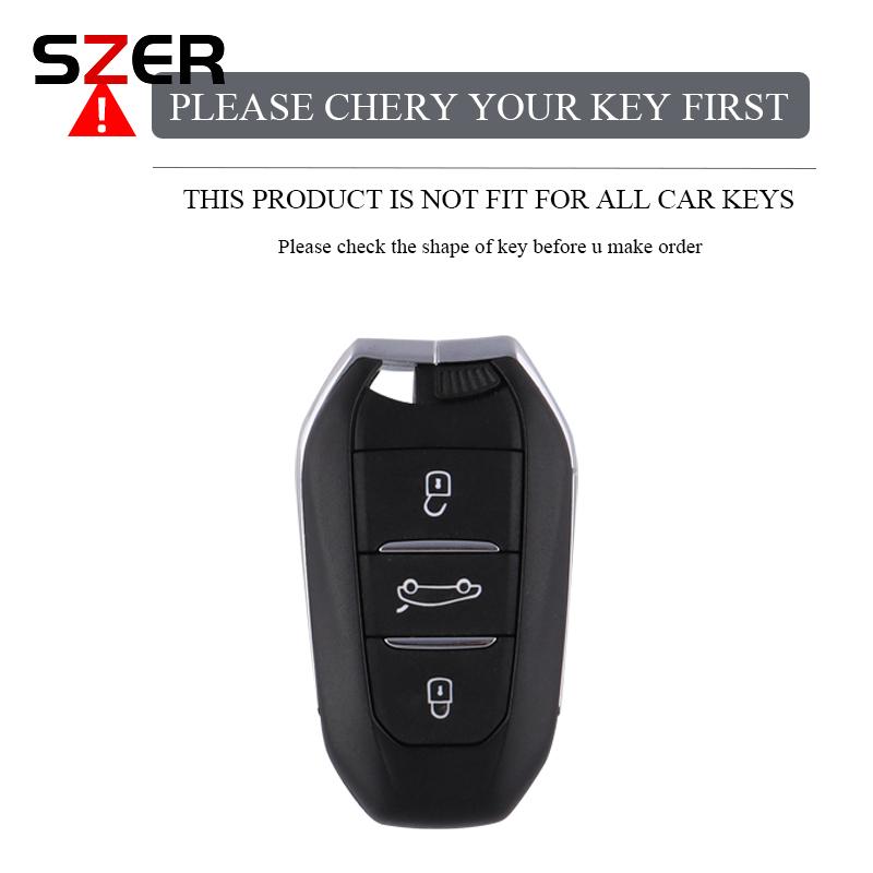 TPU Car Remote Key Case Cover Shell For Peugeot 2008 3008 4008 5008 308 408 508 Citroen C1 C2 C4 C6 C3-XR Picasso Grand DS3 DS5