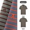 MONTAGUT Men's Silk Blend Short Sleeve Polo Shirt