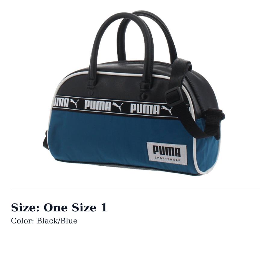 PUMA Campus Artificial Leather With Polyester Handbag Mini Unisex 077742-02 One Size 1