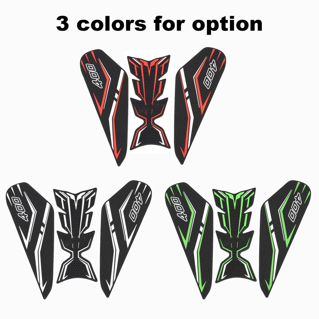 AFNCX Motorcycle Gas Oil Tank Pad Protector Anti Slip Scratch proof Knee Grip Traction Side Pads Replacement for