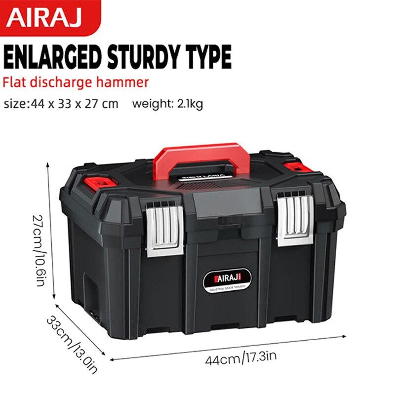 AIRAJ Multifunctional Plastic ABS Toolbox  Thick And Large-Sized With Various Specifications, Portable Tool Storage Rack