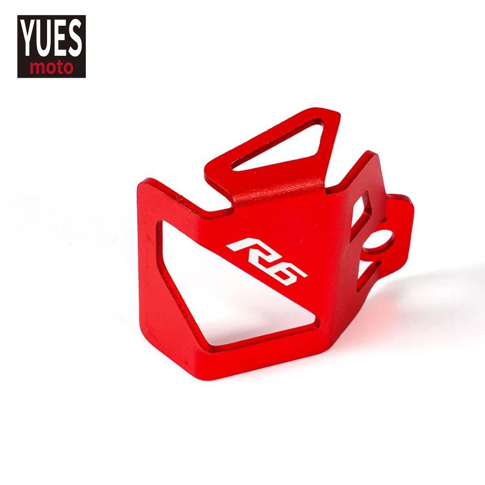 Motocyklové příslušenství CNC Zadní Kryt Ochranný Kryt Nádobky na Brzdovou Kapalinu Pro yamaha YZF R6 YZFR6 YZF-R6 2009-