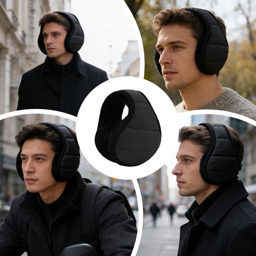 Winter Earmuffs Warm Thicken Earmuffs Winter Outdoor Cycling Fleece Men Women Unisex  Cycling Ear Cover Protector Ear Muffs