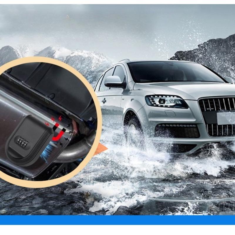 Portable Strong Magnetic Password Key Box, All Plastic Password Lock, Magnet Box, Outdoor Home Security Storage Password Box